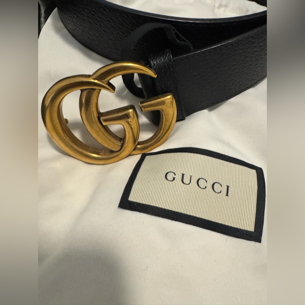 Gucci Marmont Wide Belt